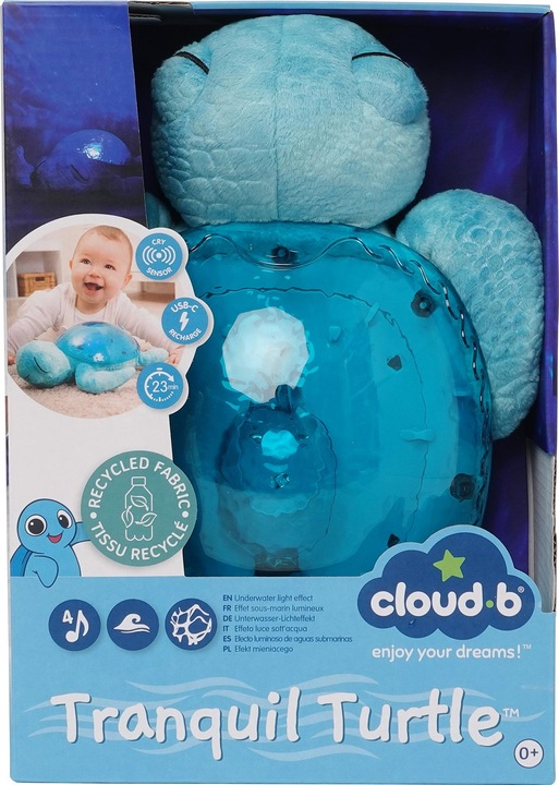 Actual product image Cloud B Tranquil Turtle Aqua