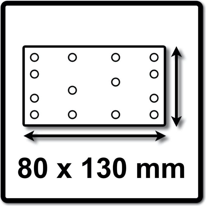 Actual product image Festool Grinding block HSK-A 80x130 (P80)