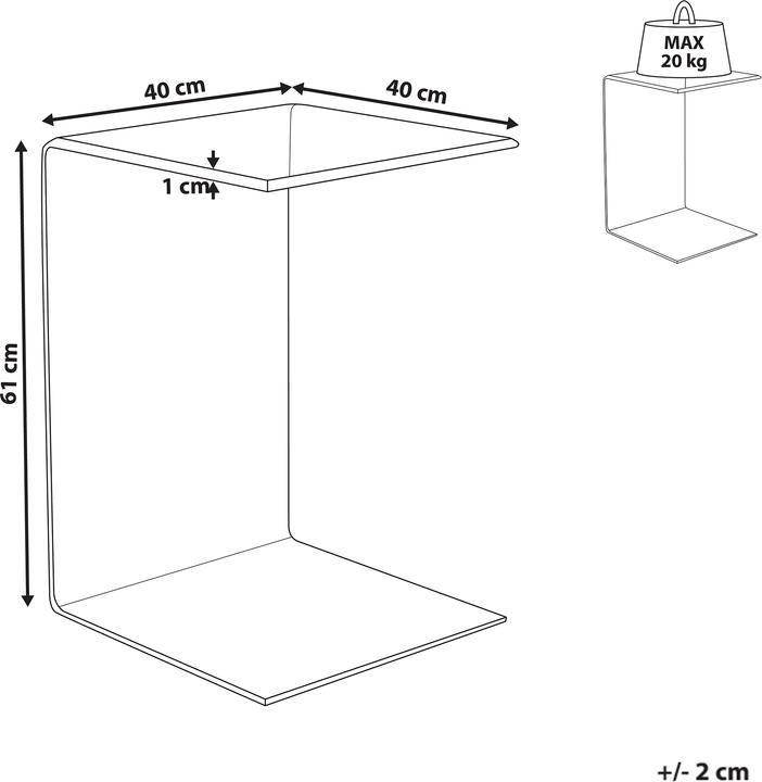 Actual product image Beliani Lourdes