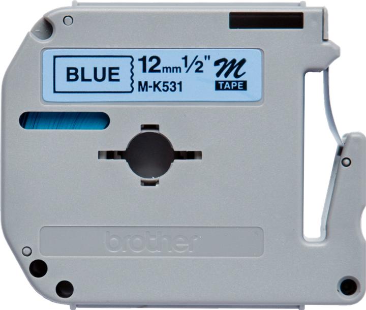 Actual product image Brother M-K531bz (1.20 cm, Blue, Black)