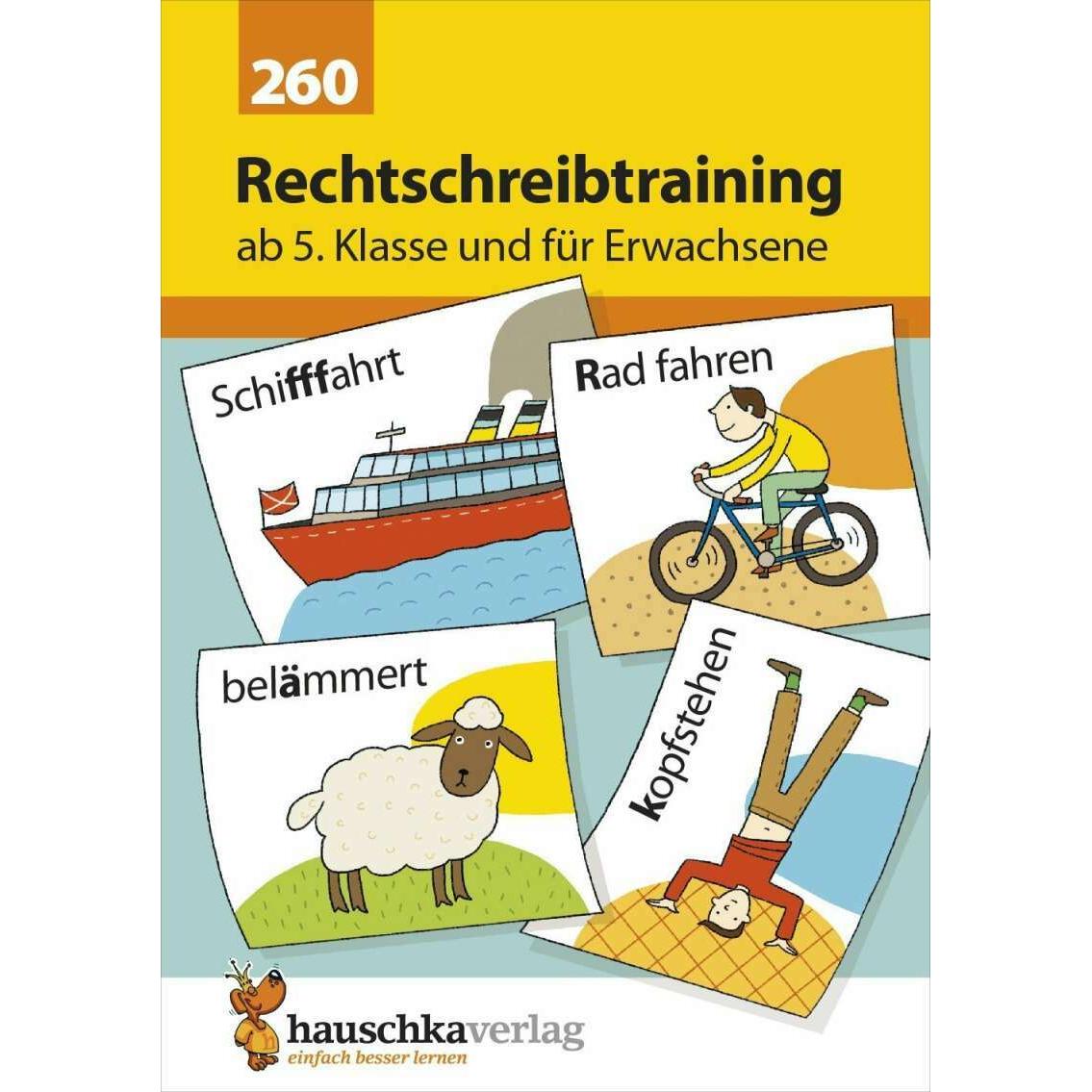 Rechtschreibtraining ab 5. Klasse und für Erwachsene, Schulbücher von Gerhard Widmann, Mascha Greune, Rainer Thiele