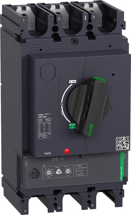 Produktbild Schneider Electric Motorschutzschalter, TeSys GV6, 3P, GV6P500H