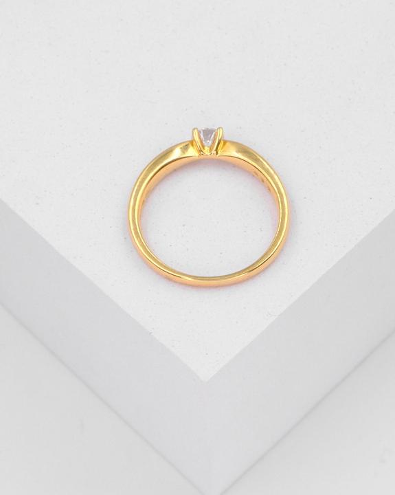 Actual product image Muau Solitaire (54, 750/18 K Gold)