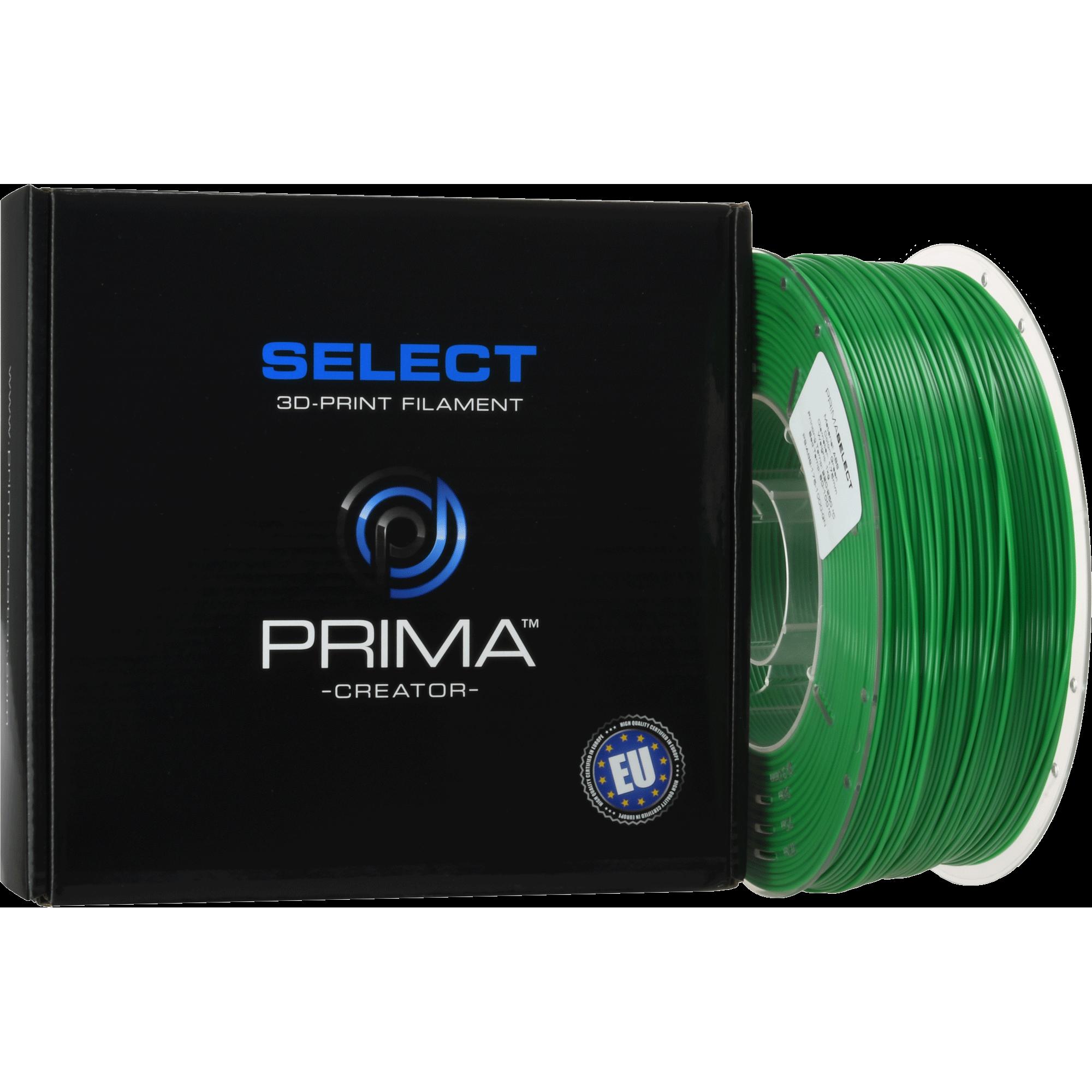 Prima Creator PrimaSelect ABS (ABS, 1.75 mm, 1000 g, Grün), 3D Filament, Grün