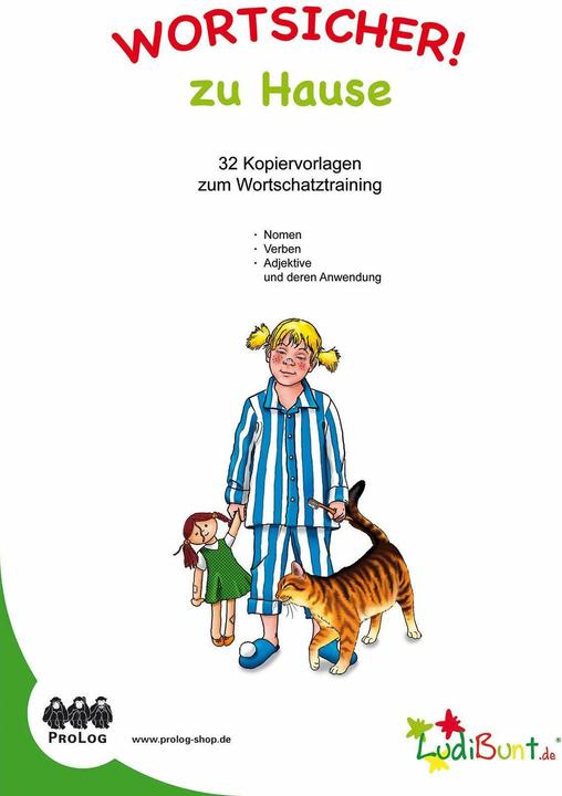Produktbild Wortsicher! Zu Hause - Kopiervorlagen (Deutsch, ProLog, 2013)