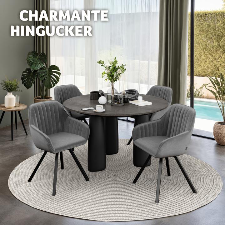 Actual product image tectake Swivelling armchair