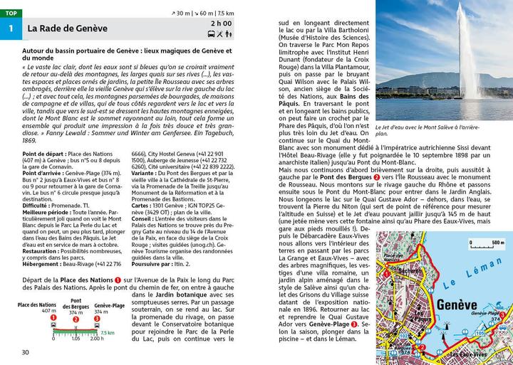Produktbild Lac Léman (Guide de randonnées) (Französisch, Bernd Jung, Birgit Chengab, Daniel Anker, 2024)