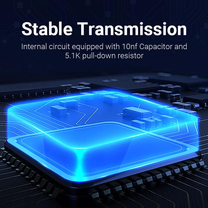 Actual product image Vention USB-C Male to USB 3.0 Female OTG Adapter Black PVC Type (USB-A)