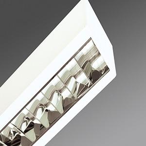 Image du produit Regiolux Lampe à grille LED cubus 26W 4000K 3875lm 6504/0024160 (3875 lm)