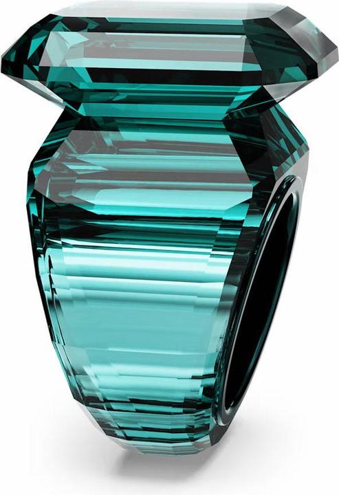 Image du produit Swarovski Lucent Cocktail Bague taille octogonale Vert (55)