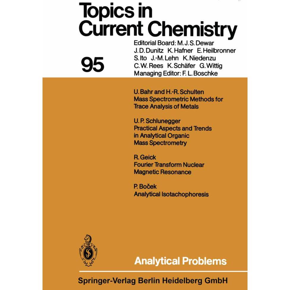 Analytical Problems, Fachbücher
