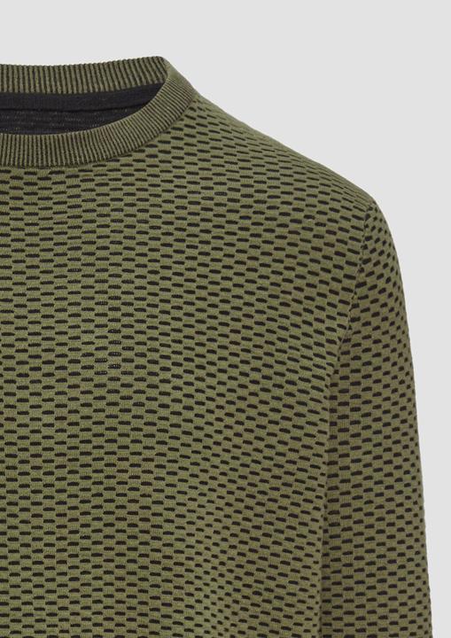 Produktbild S.Oliver Strickpullover Strickpullover mit Wabenstruktur (L)