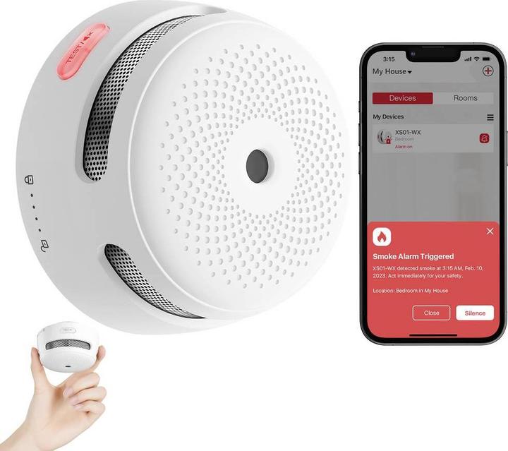Actual product image X-Sense XS01-WX Smoke alarm device