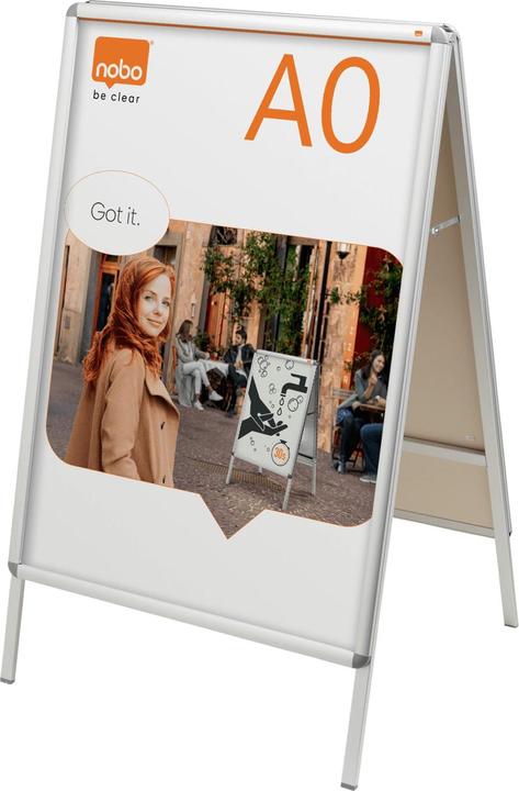 Actual product image Nobo Poster stand, weatherproof (A0)