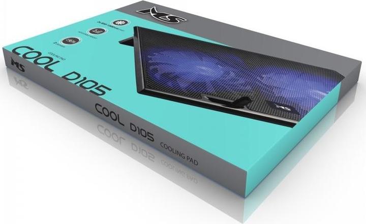 Image du produit M & M's Cooling Pad Cool D10 5 Black LED 2x USB