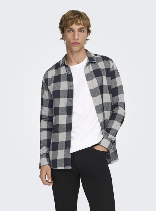 Produktbild Only & Sons Kariertes Langarmhemd (XS)