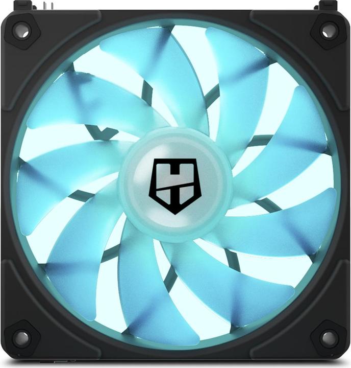 Produktbild Nox Ventilador Hummer Easylink Argb Negro (120 mm, 1x)