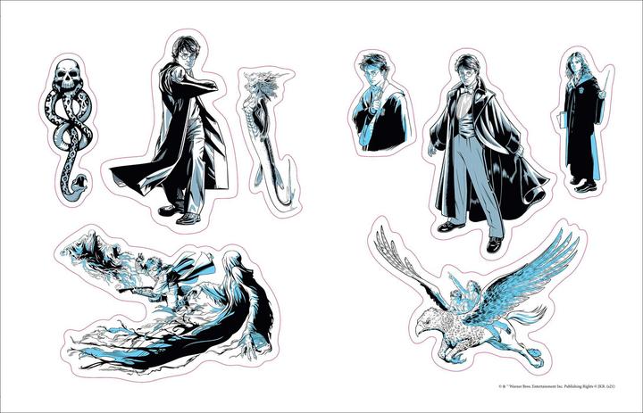 Actual product image Harry Potter World of Stickers