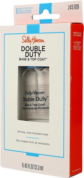 Actual product image Sally Hansen Nailcare - Double Duty Base & Top Coat (Transparent, Base coat)