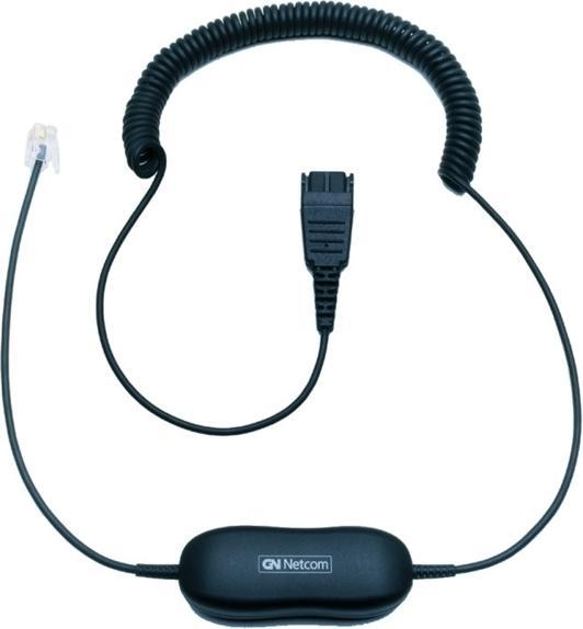 Produktbild Jabra Kabel QD -> RJ9 GN1216 gewendelt Avaya one-X