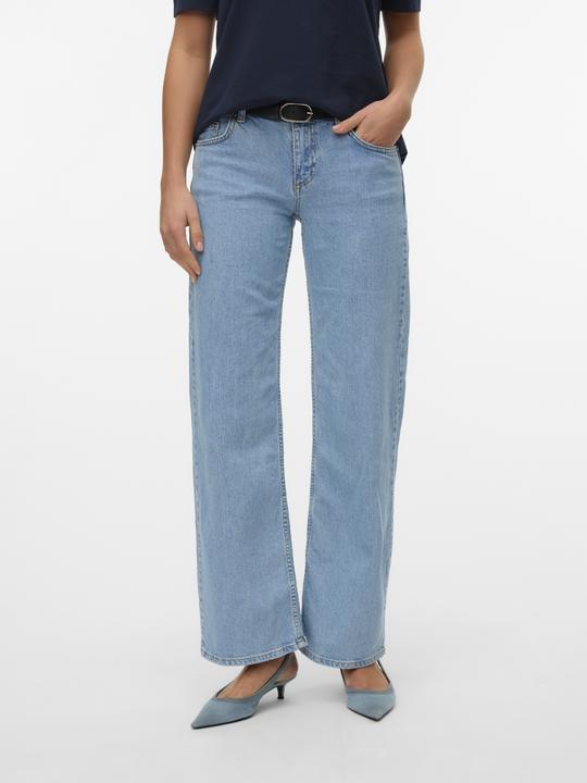 Actual product image Vero Moda VMALEXIS Niedrige Taille Jeans Weit geschnitten (W28/L32)
