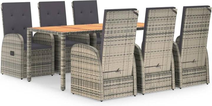 Produktbild vidaXL Garten Essgruppe (190 x 90 x 75 cm)