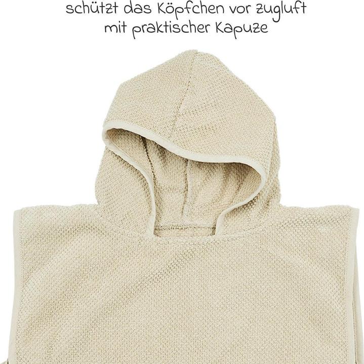 Actual product image Meyco Popcorn bathing poncho