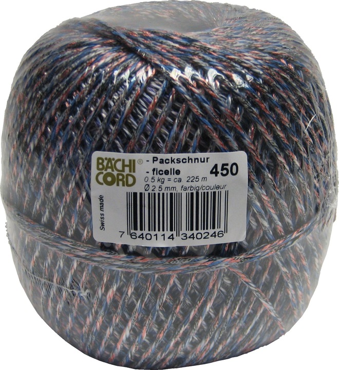 Actual product image Bächi-Cord Recycling packing cords - coloured (1 Piece)