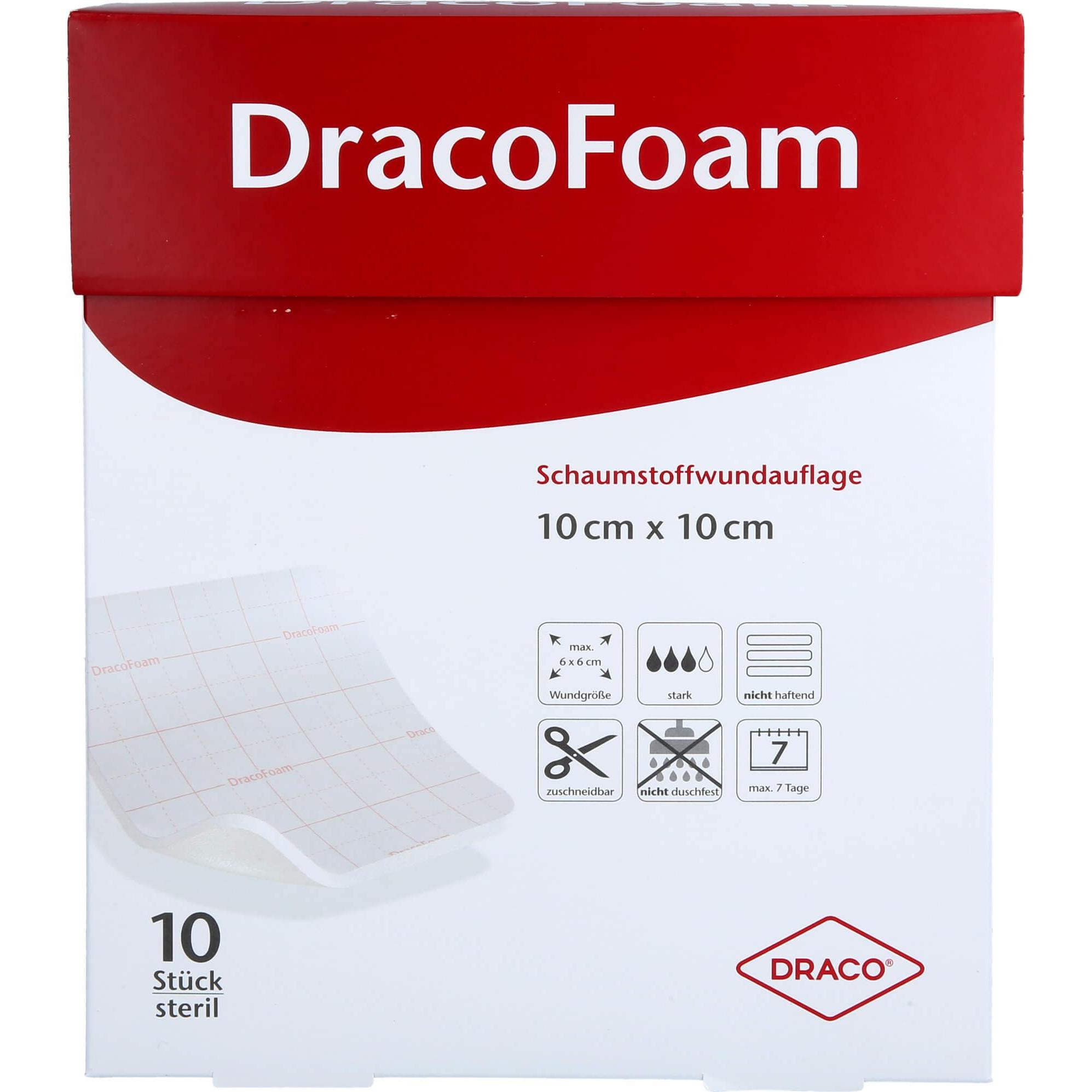 Dracco, Verbandsmaterial, DracoFoam Schaumstoffverband, 10 St VER
