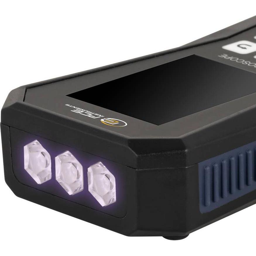 PCE Instruments PCE-LES 303UV-385 LED-Stroboskop Anzahl LEDs (Details):3 St. S (LED), Faro, Nero