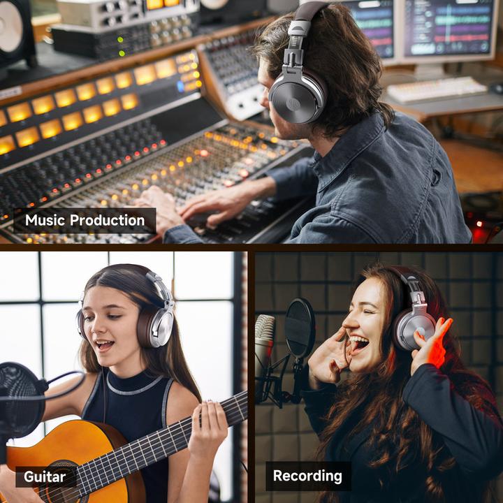 Actual product image OneOdio Pro40 silver-brown (No noise cancellation, Cable)
