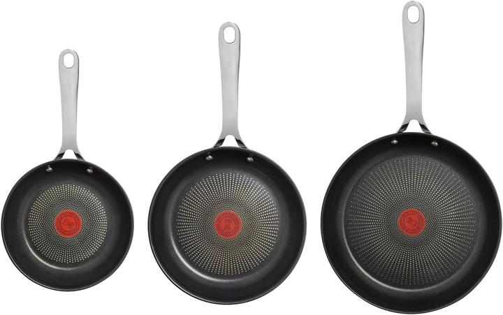 Actual product image Tefal Jamie Oliver Cook's Direct on Set (20 cm, Pan set + pot set, Stainless steel)