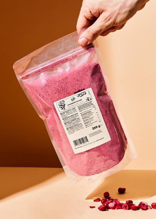 Produktbild KoRo Gefriergetrocknetes Cranberrypulver (250 g)