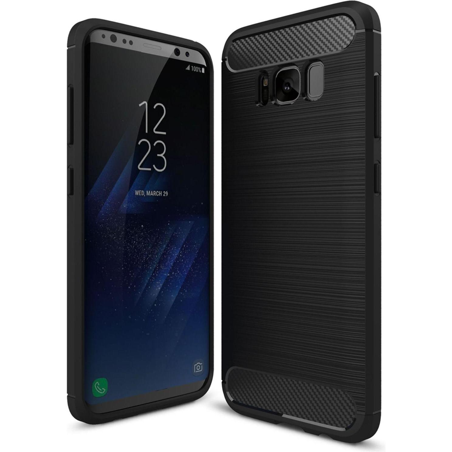 Nalia Handyhülle (Samsung Galaxy S8), Smartphone Hülle, Schwarz