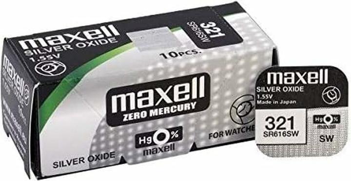 Produktbild Maxell Knopfzelle SR616SW (10 Stk., SR616, 16 mAh)
