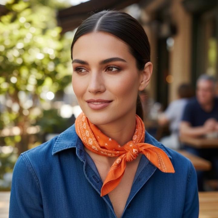 Immagine prodotto Lucky & Love Bandana Leinen 100% "Jolene"