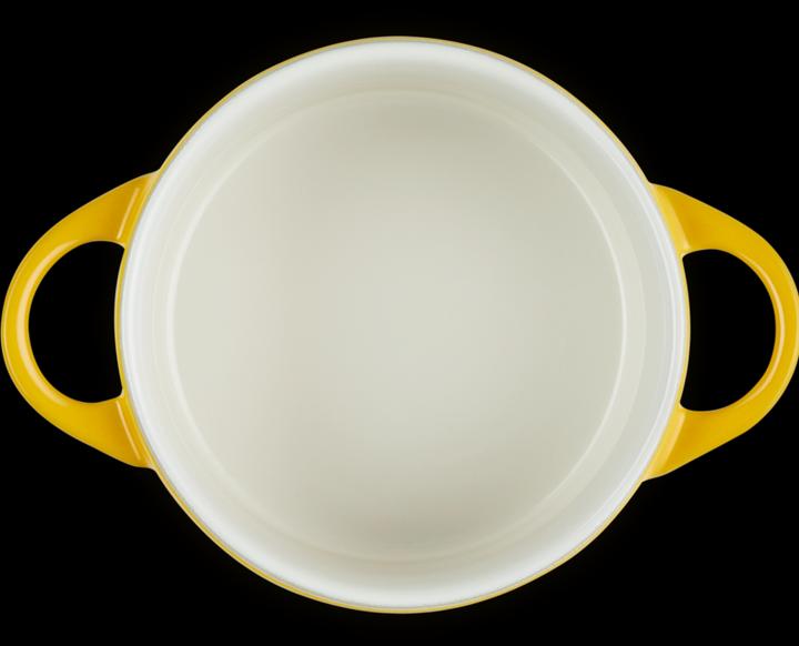 Actual product image Le Creuset Mini Cocotte dark yellow (Casserole + Stewpot, Ceramic)