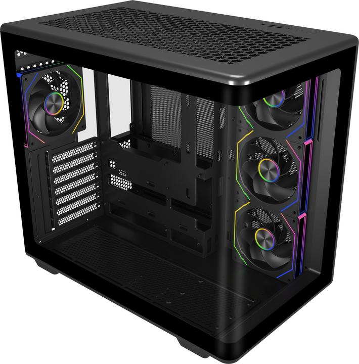Image du produit Cooler Master Elite 600 ATX Case with 4 Fans, black (ATX, mATX, Mini-DTX, Mini-ITX)