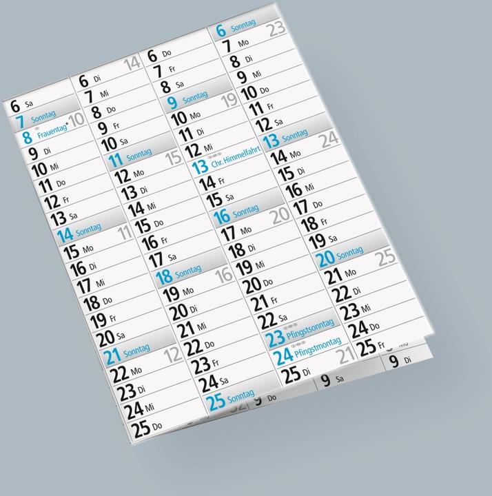 Nutritional values and ingredients Rido Annual planner (A2)