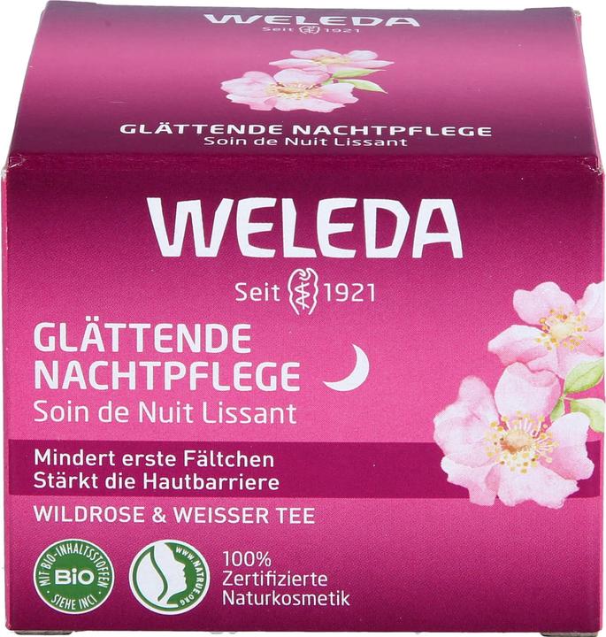 Actual product image Weleda Glättend Nachtpflege (40 ml, Night cream, Up to SPF 10)