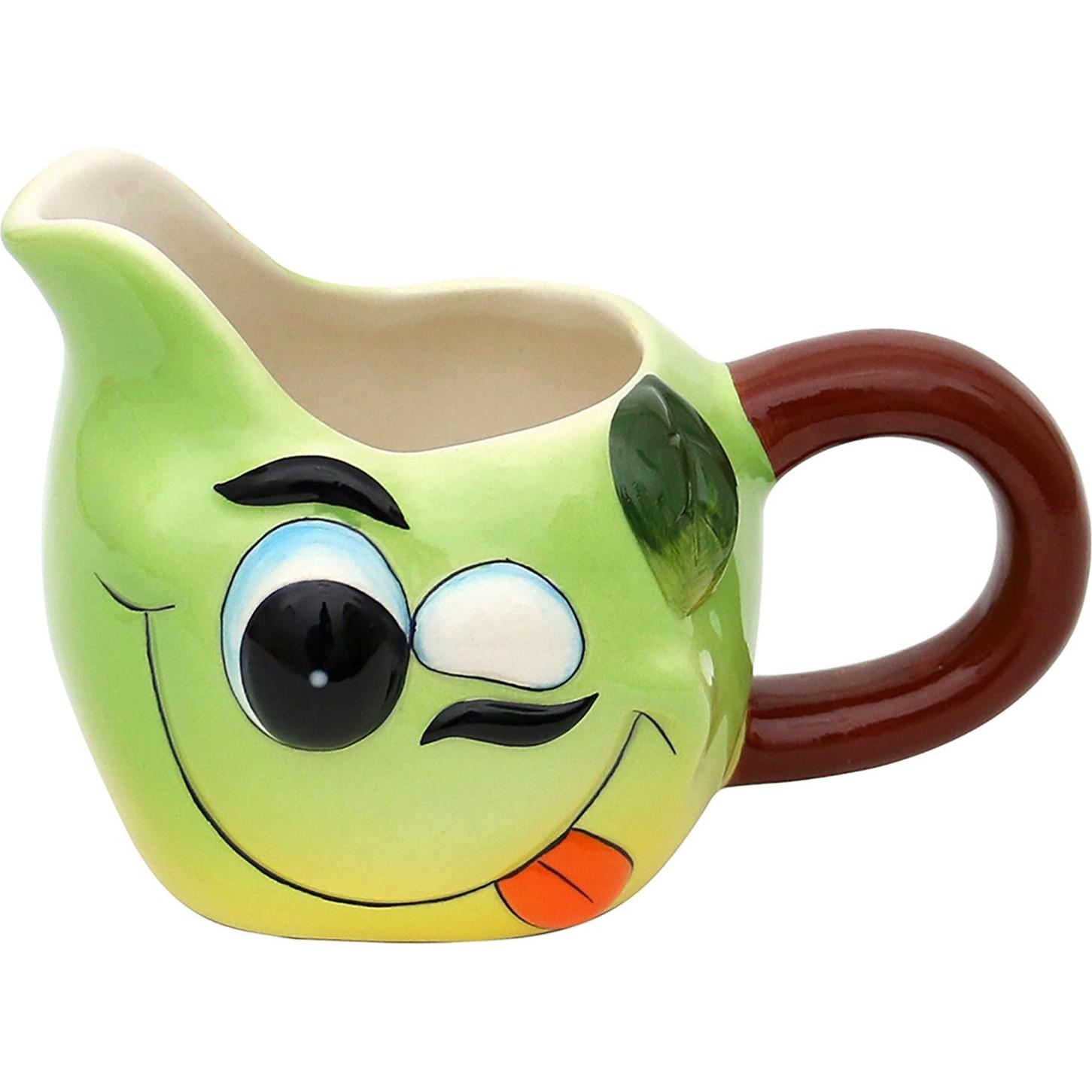 neuetischkultur, Milchkanne, Milchkännchen mit Gesicht Apfel (0.75 l)