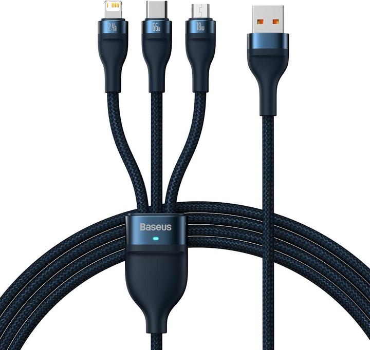 Immagine prodotto Baseus Serie Flash Ⅱ (1.20 m, USB 3.2 Gen 1, 66 W)