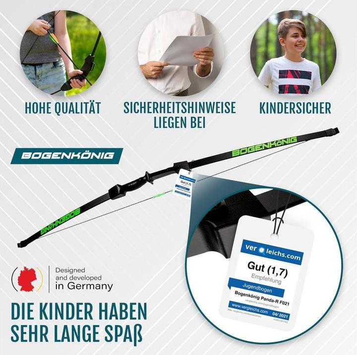 Immagine prodotto Bogenkönig Bogenschiess-Set 15 lbs