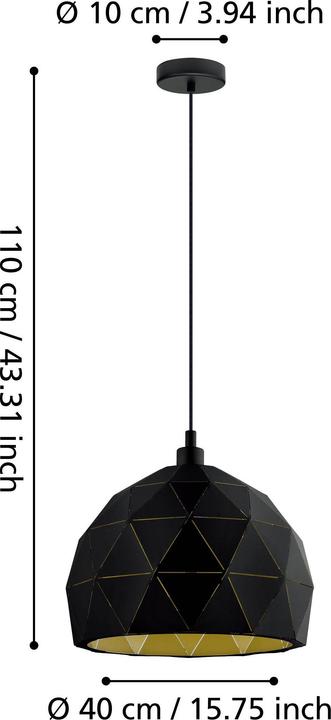 Actual product image EGLO Roccaforte (E27)