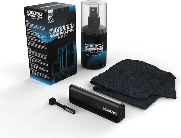 reloop Premium Vinyl & Stylus Cleaning Set (Plattenspieler Reinigung)