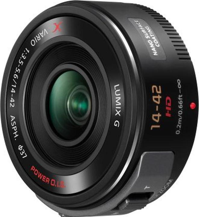 Productafbeelding Panasonic 14-42mm f/3.5-5.6 ASPH. PZ Power O.I.S. (Micro Vier Derde, Micro Vier Derde)