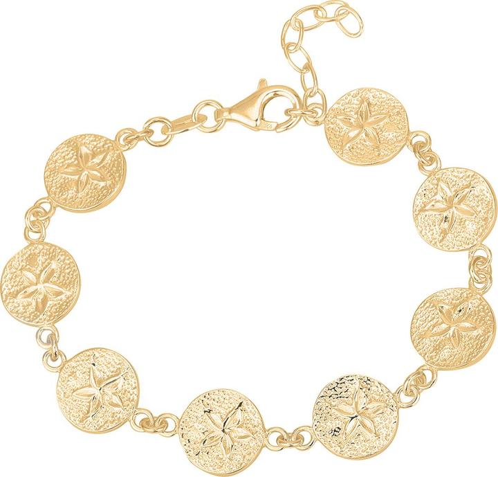 Produktbild Leyda Armband Muschel (18.50 cm, Silber 925 1 Mikron Gelb Vergoldet 18k)