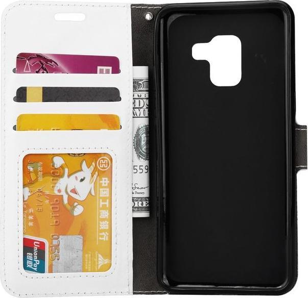 Actual product image MU Classic Crazy Horse Leather Bookcover Case (Samsung Galaxy A8 (2018))