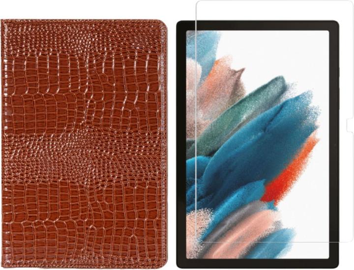 Produktbild Lobwerk 2in1 Set für Samsung Galaxy Tab A8 SM-X200 X205 10.5 Zoll Tablet mit Schutzhülle + Schutzglas mit Au (Samsung Galaxy Tab A8)