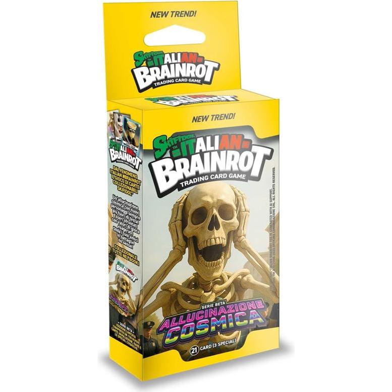 Panini Skifidol Italian Brainrot TCG Vol 2 Blister 5 Pochettes (Italiano, Pacchetto Booster)